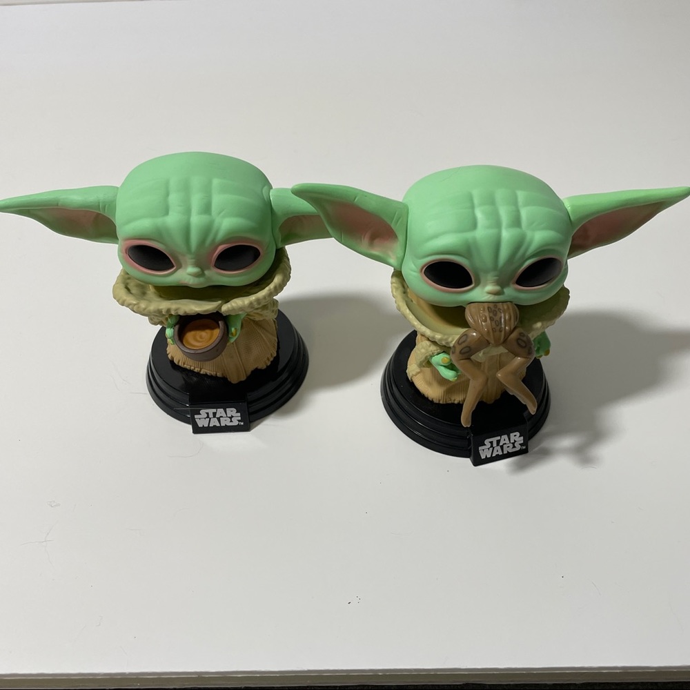 BUY 2 GET 3RD FREE 2 Grogu (Baby Yoda) Funko Pops